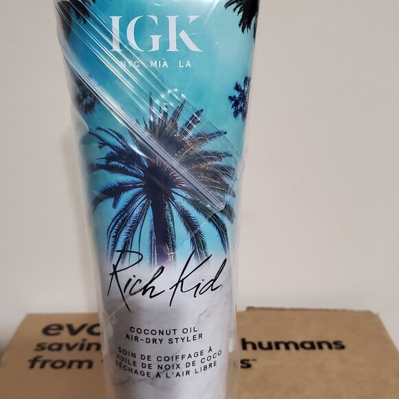 IGK RICH KID COCONUT OIL AIR DRY STYLER 145ml - Picture 1 of 1